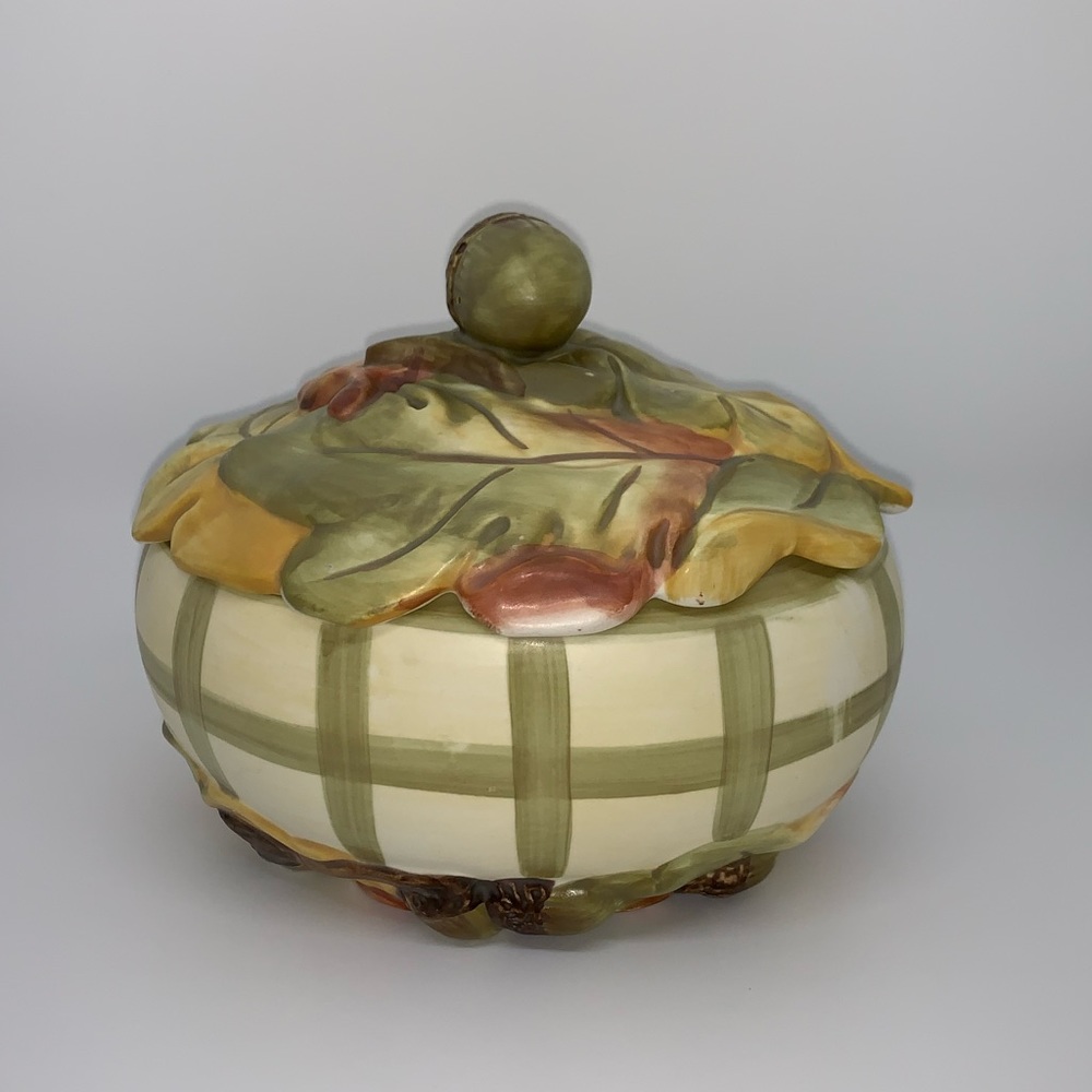 Indigo Gate For Silvestri Autumn Leaves Dish & Lid